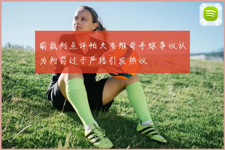前裁判点评帕夫洛维奇手球争议认为判罚过于严格引发热议